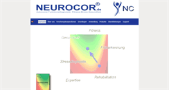 Desktop Screenshot of neurocor.de