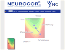 Tablet Screenshot of neurocor.de